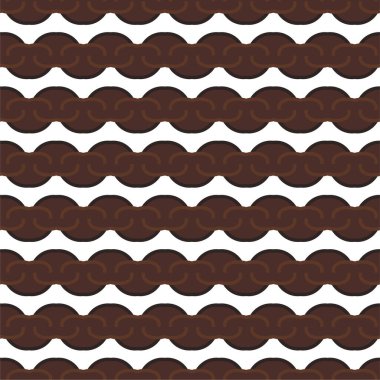 Süslü, soyut, dikişsiz desen, vektör illüstrasyonu