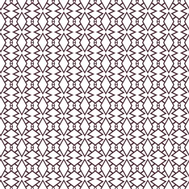 Geometrik soyut dikişsiz desen, vektör illüstrasyonu