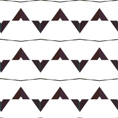 Geometrik soyut dikişsiz desen, vektör illüstrasyonu