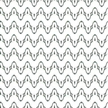 Geometrik soyut dikişsiz desen, vektör illüstrasyonu