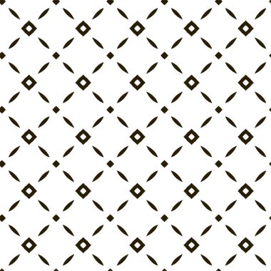 Geometrik soyut dikişsiz desen, vektör illüstrasyonu