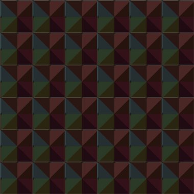 Geometrik şekilli kusursuz desen vektör çizimi