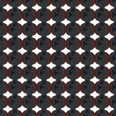 Geometrik şekilli kusursuz desen vektör çizimi