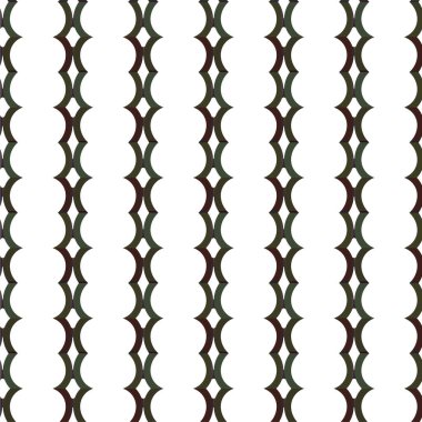 Geometrik soyut dikişsiz desen, vektör illüstrasyonu