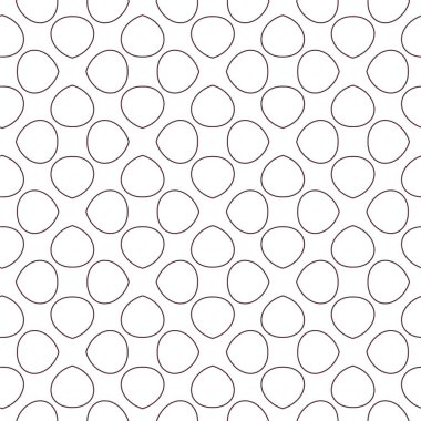 Geometrik soyut dikişsiz desen, vektör illüstrasyonu