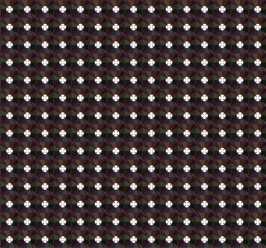 Geometrik soyut dikişsiz desen, vektör illüstrasyonu