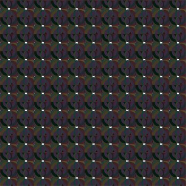 Geometrik soyut dikişsiz desen, vektör illüstrasyonu