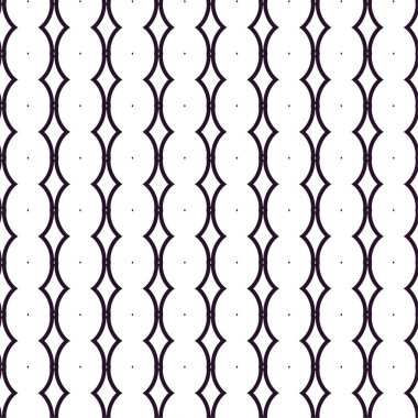 Geometrik soyut dikişsiz desen, vektör illüstrasyonu