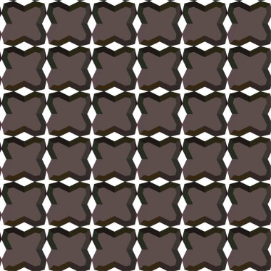 Geometrik soyut dikişsiz desen, vektör illüstrasyonu