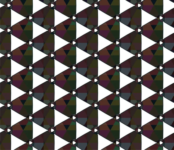 Sömlösa Linjemönster Geometrisk Bakgrund Vektor Illustration — Stock vektor