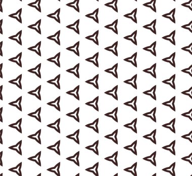 Geometrik şekilli kusursuz desen. vektör illüstrasyonu