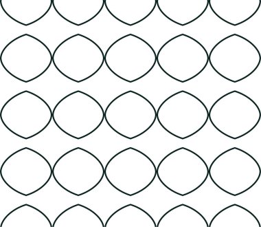 Geometrik şekilli kusursuz desen vektör çizimi