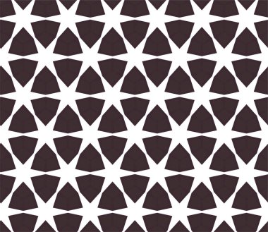 Geometrik şekilli kusursuz desen vektör çizimi