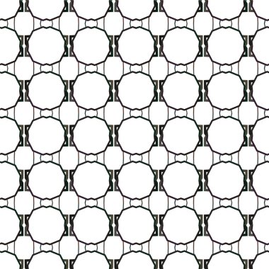 Geometrik soyut dikişsiz desen, vektör illüstrasyonu