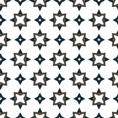 soyut geometrik dikişsiz desen, vektör illüstrasyonu 