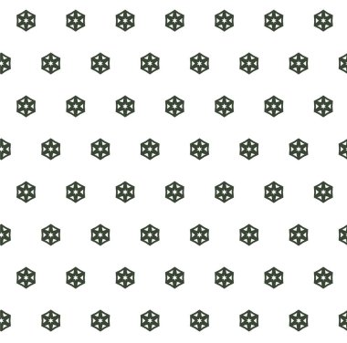 Geometrik soyut dikişsiz desen, vektör illüstrasyonu