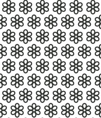 Geometrik şekilli kusursuz desen vektör çizimi