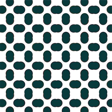 soyut geometrik dikişsiz desen, vektör illüstrasyonu 