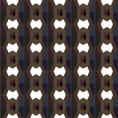 soyut geometrik dikişsiz desen, vektör illüstrasyonu