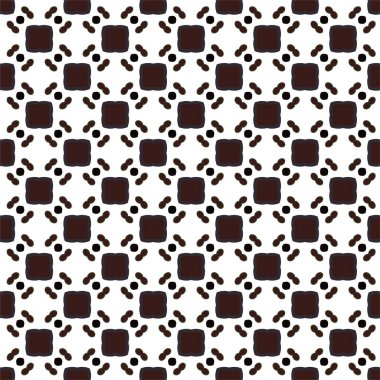 soyut geometrik dikişsiz desen, vektör illüstrasyonu 