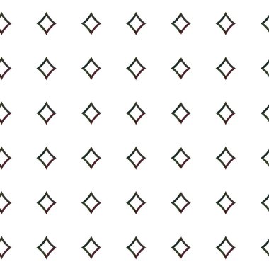 soyut geometrik dikişsiz desen, vektör illüstrasyonu