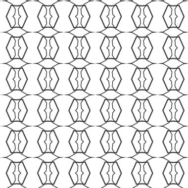 Geometrik şekillerin kusursuz deseni. vektör illüstrasyonu.