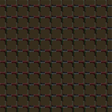 Geometrik soyut dikişsiz desen, vektör illüstrasyonu