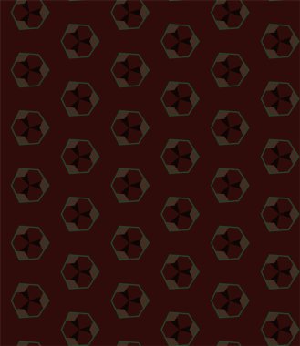 Geometrik soyut dikişsiz desen, vektör illüstrasyonu