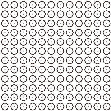Geometrik şekilli kusursuz desen vektör çizimi