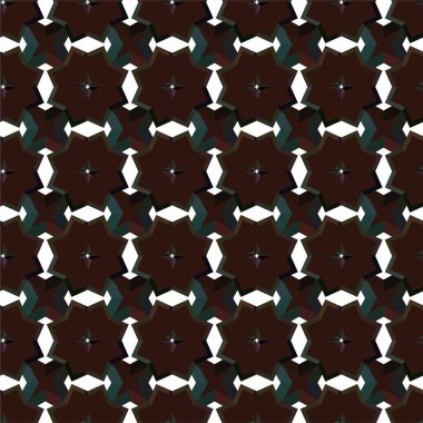 Geometrik soyut dikişsiz desen, vektör illüstrasyonu