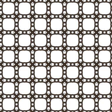 Geometrik soyut dikişsiz desen, vektör illüstrasyonu