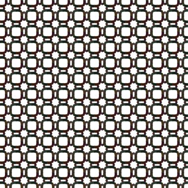 Geometrik soyut dikişsiz desen, vektör illüstrasyonu