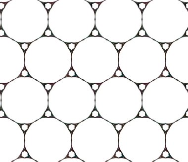 Süslü, soyut, dikişsiz desen, vektör illüstrasyonu