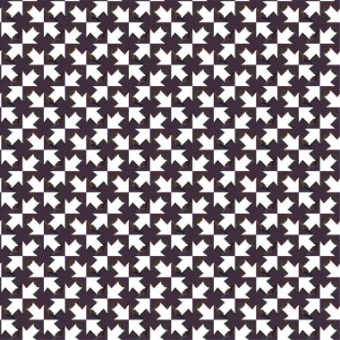 Geometrik şekilli kusursuz desen vektör çizimi