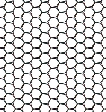 Geometrik şekilli kusursuz desen vektör çizimi