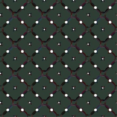 Geometrik soyut dikişsiz desen, vektör illüstrasyonu