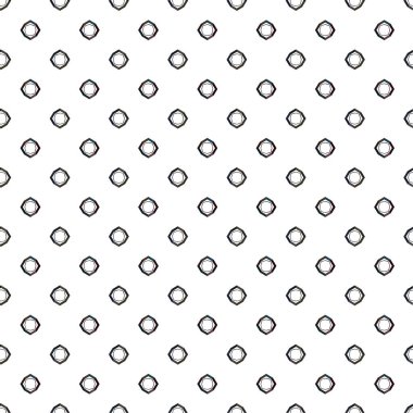 Geometrik şekilli kusursuz desen vektör çizimi