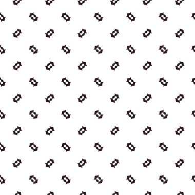 Elle çizilmiş karalama çiçekleri ile kusursuz vektör deseni.