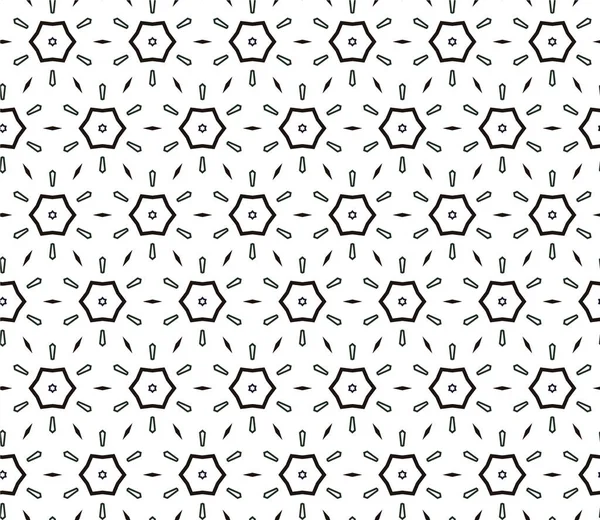 Motif Abstrait Ornemental Sans Couture Illustration Vectorielle — Image vectorielle