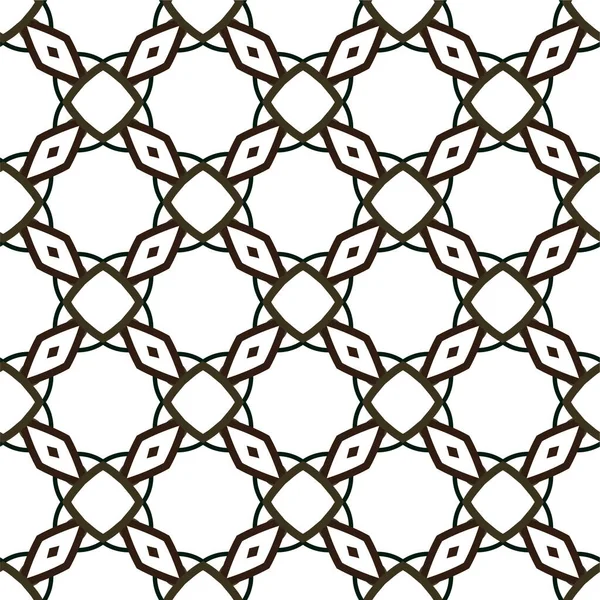 装飾抽象的なシームレスなパターンベクトル図 — ストックベクタ