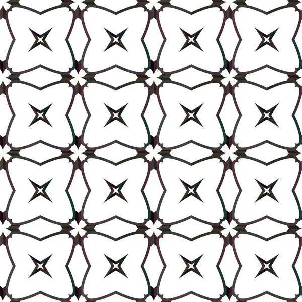 装饰抽象无缝图案 矢量图解 — 图库矢量图片