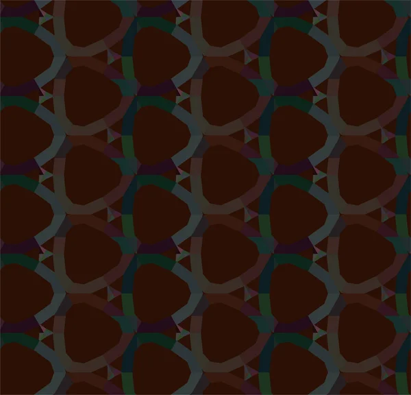 Patrón Inconsútil Abstracto Ornamental Ilustración Vectorial — Archivo Imágenes Vectoriales