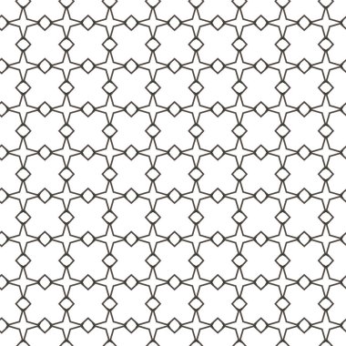 soyut geometrik dikişsiz desen, vektör illüstrasyonu 