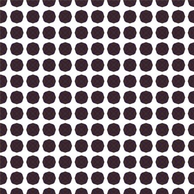 Geometrik soyut dikişsiz desen, vektör illüstrasyonu