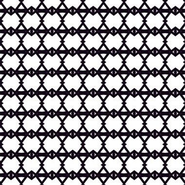 Geometrik soyut dikişsiz desen, vektör illüstrasyonu