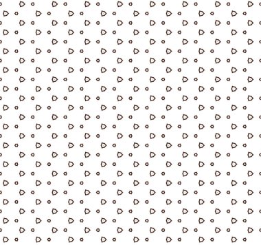 Geometrik soyut dikişsiz desen, vektör illüstrasyonu