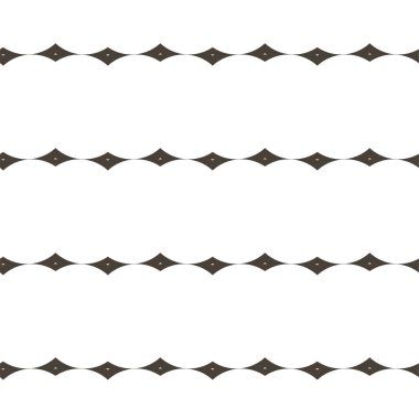 Geometrik soyut dikişsiz desen, vektör illüstrasyonu