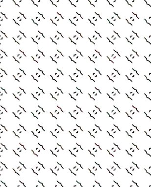 soyut geometrik dikişsiz desen, vektör illüstrasyonu