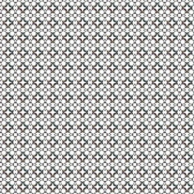 Geometrik soyut dikişsiz desen, vektör illüstrasyonu