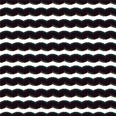 Geometrik soyut dikişsiz desen, vektör illüstrasyonu